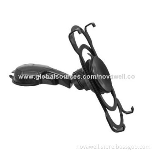 Fashionable Universal Tablet PC Holder, Also for Mobile Phones, with Strong Suction Cup